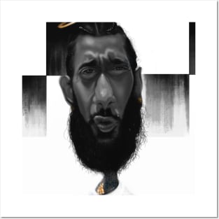 Nipsey Hussle Caricature Posters and Art